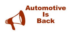 Automotive Is Back