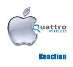 Reaction: Apple Buys Qauttro Wireless