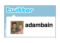Adam Bain Joins Twitter