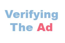 Verifying The Ad
