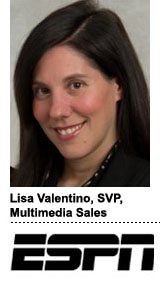 Lisa Valentino, ESPN, SVP, Multimedia Sales