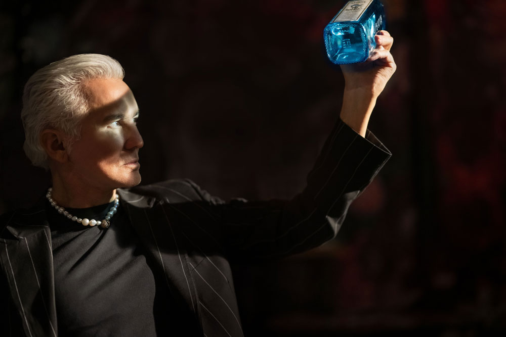 "Elvis" director Baz Luhrmann is the credited with the concept behind Bombay Sapphire's "Saw This, Made This" campaign.