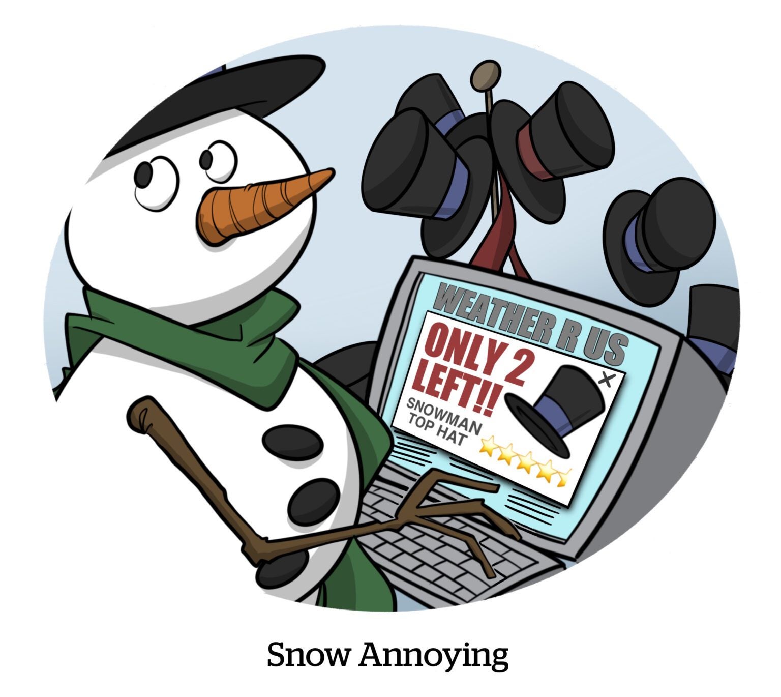 Comic: Snow Annoying | AdExchanger