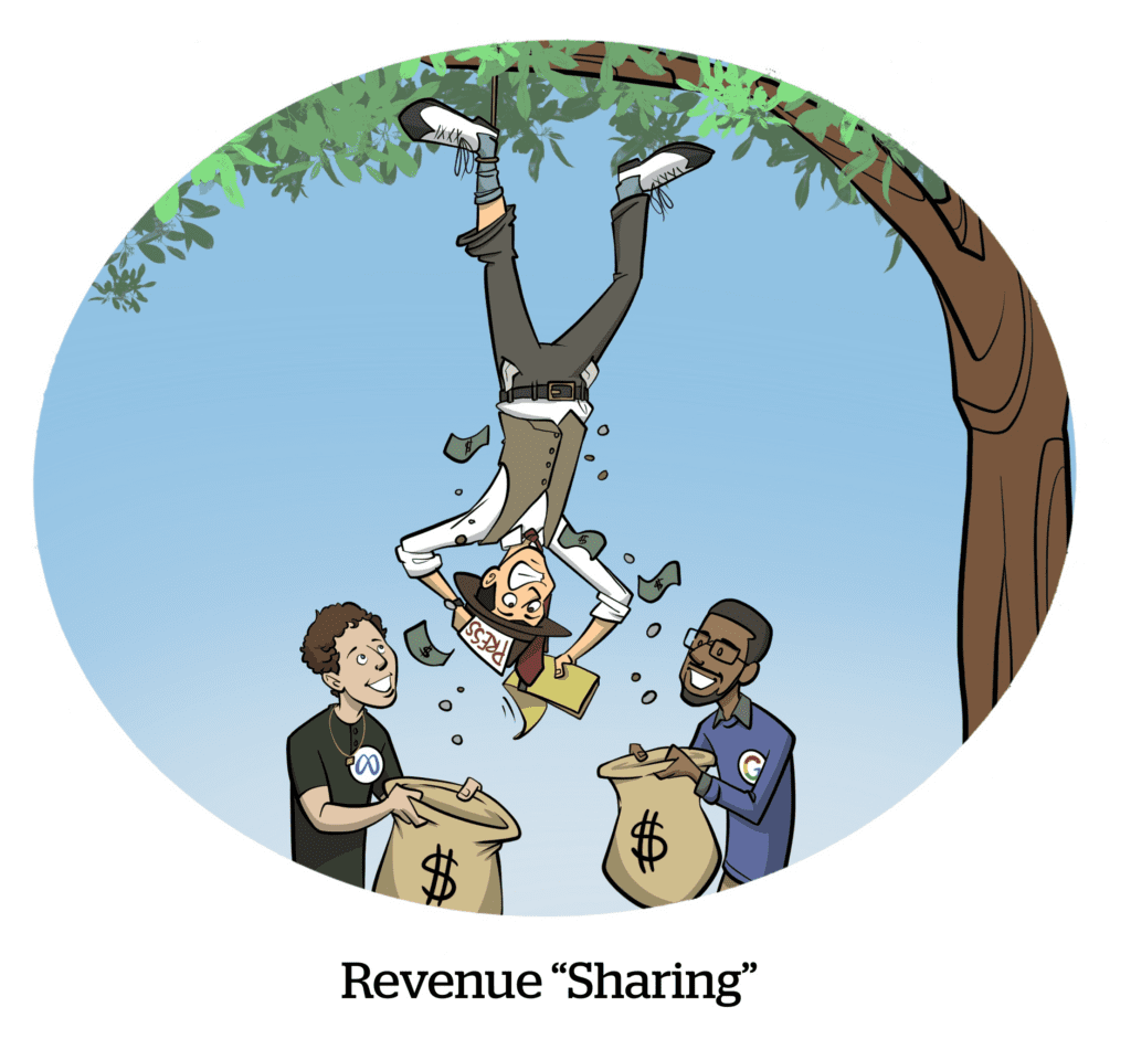 Comic: Revenue "Sharing" (starring Mark Zuckerberg and Sundar Pichai)
