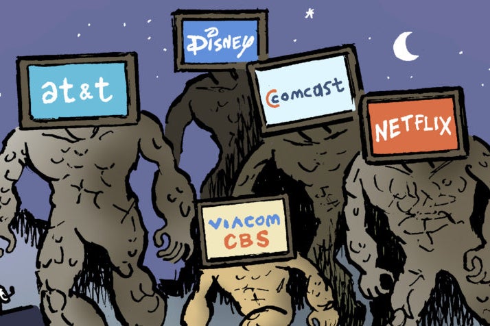 Comic: Land of the TV Giants