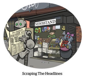 Comic: Scraping The Headlines