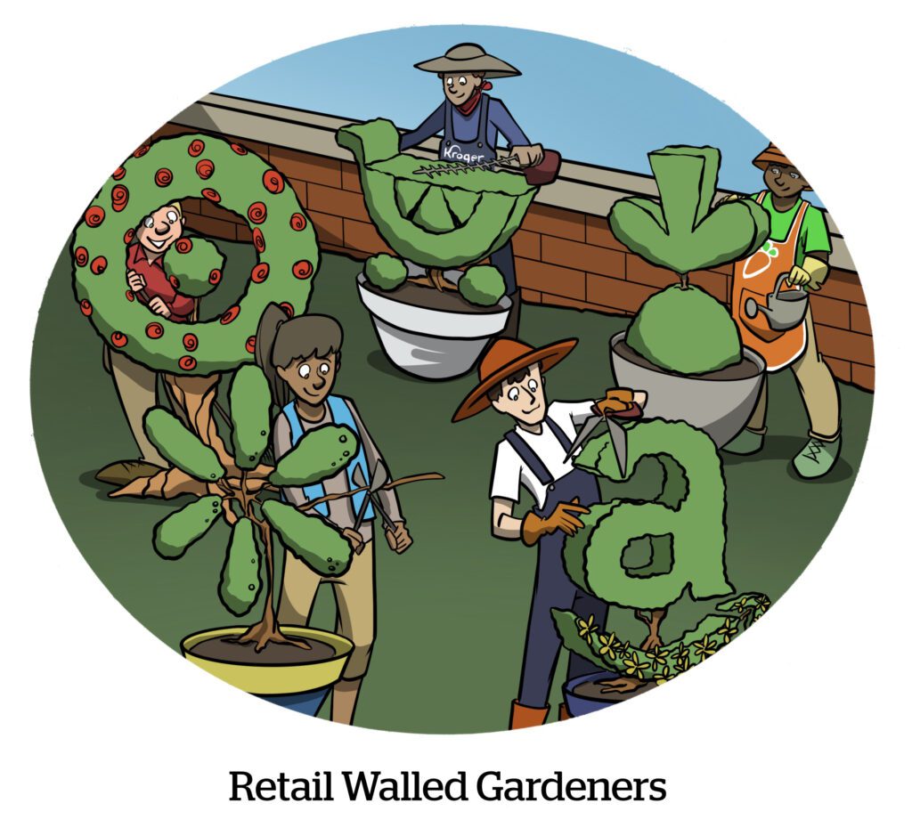 Comic: Retail Media Walled Gardeners