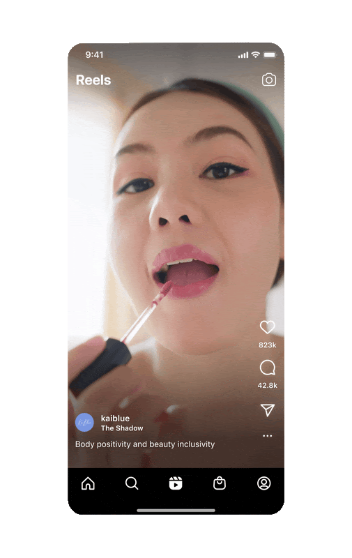 Meta Reels trending ads