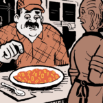 Comic: At The Privacy Diner