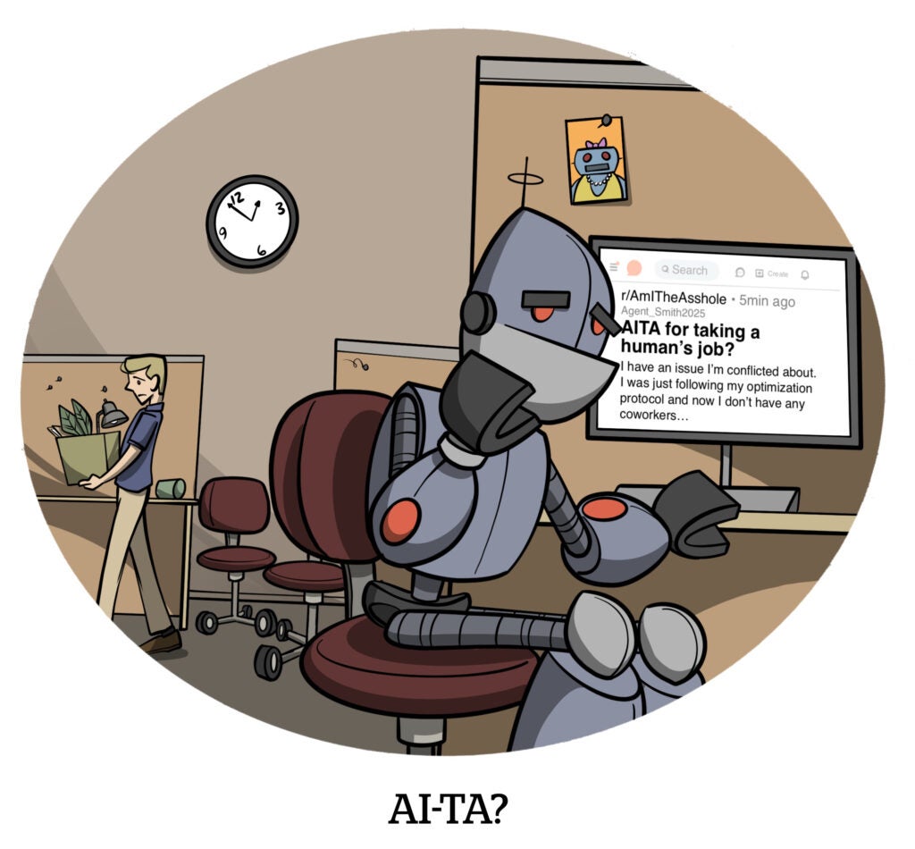 Comic: AI-TA?