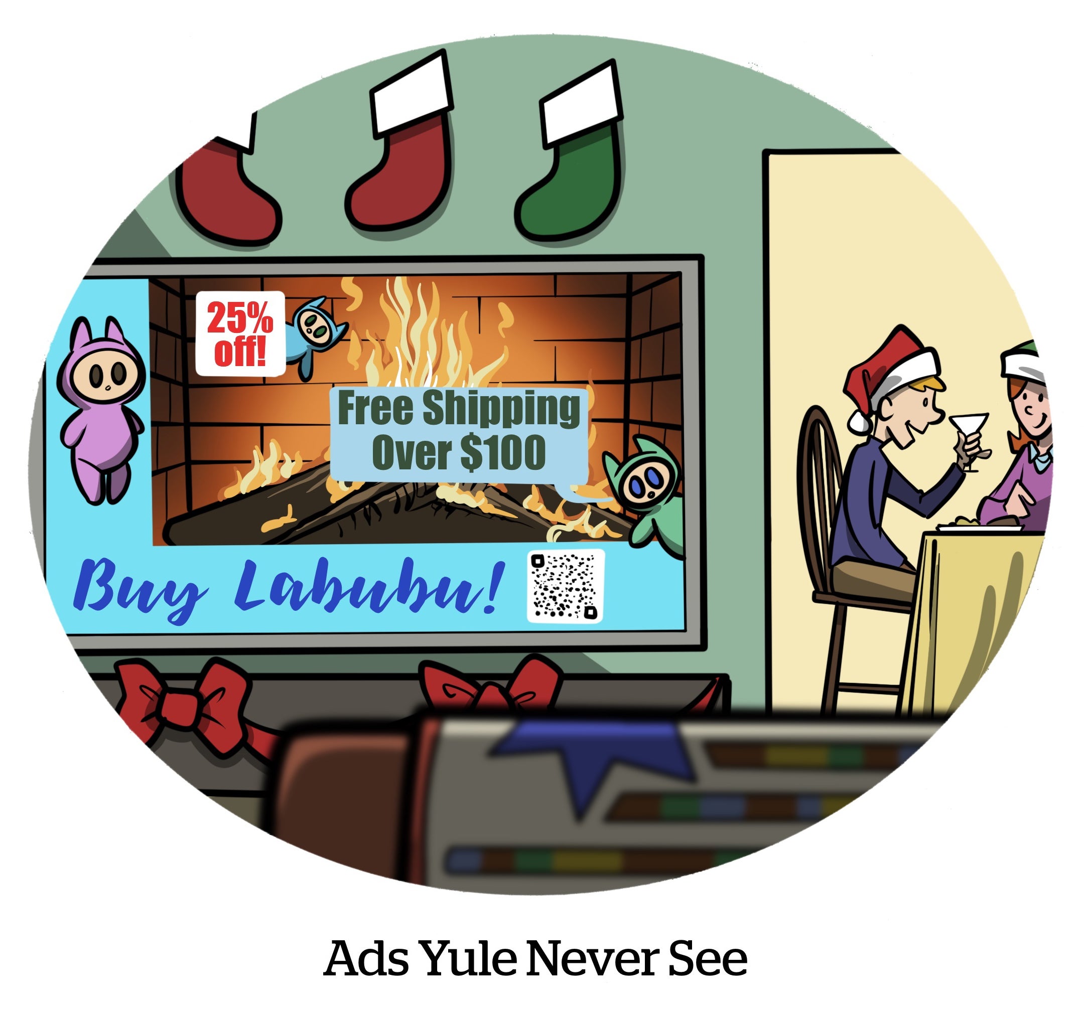 Comic: Ads Yule Never See