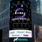 Upstream.tv company launch on Nasdaq billboard in NYC