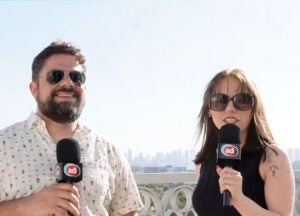 AdExchanger Senior Editors Anthony Vargas and Alyssa Boyle.