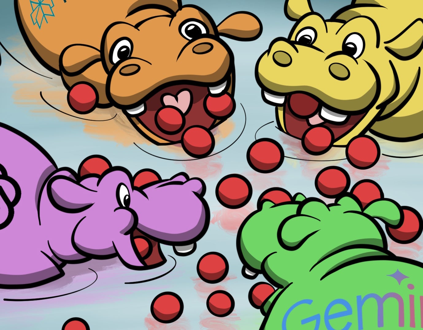 Comic: Hungry Hungry Hippos