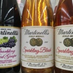 Salt Lake City, Utah, U.S.A. - February 24th 2021: Martinelli Gold Medal Sparkling Blush for festive occasions and gatherings. Fermented Apple Cider from the state of California.