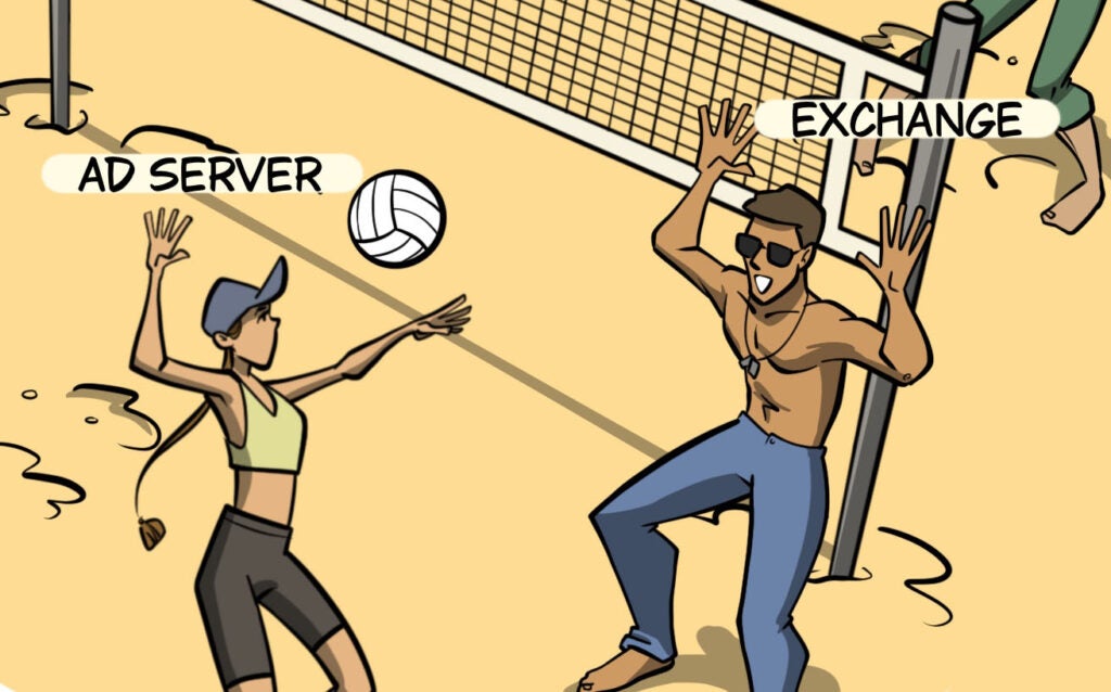 Comic: Ad Serving With The Boys