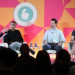 (left to right) Abhay Singhal, Inmobi; Dane Kunkel, Horizon Media; Brian O'Kelley, Apostra